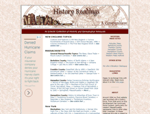 Tablet Screenshot of historyreadings.com